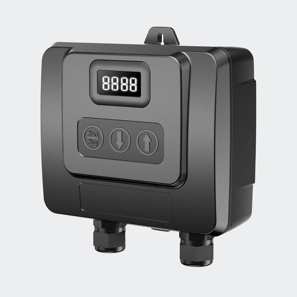 Helloshop26 - Pompe à eau de bassin filtre filtration cours d'eau eco aquarium petit étang eco 8000l/h 80 Watts - Imagen 6