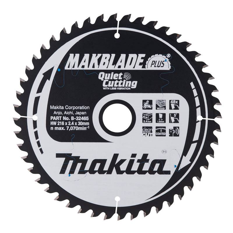 Makita - Lame carbure Ø355mm MAKITA B-32574 ''MAKBLADE Plus'' Bois pour scies circulaires Makita - Imagen 2