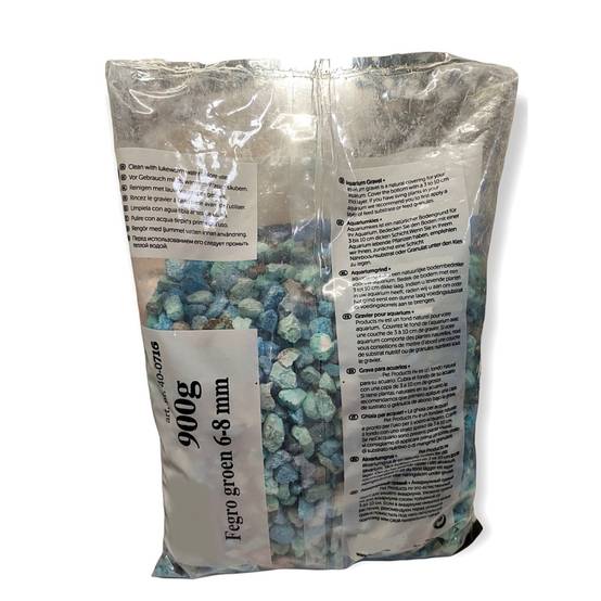 Gravier Gruzo vert 900 gr pour aquarium. - Image 3