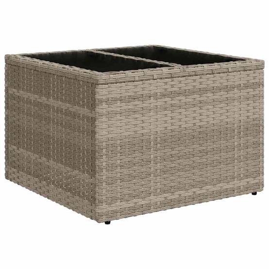 Canapé d'Angle Extérieur 10 pcs Gris Clair – Polyrotin Durable & Coussins Zippés – Terrasse & Balcon – ComfortXL Outdoor Living - Image 7