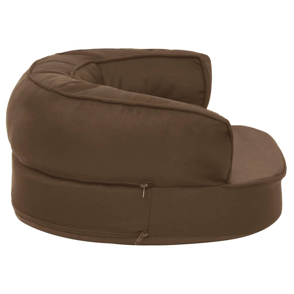 Vidaxl - Matelas de lit ergonomique pour chien 60x42 cm Aspect de lin vidaXL 171301 - Imagen 5