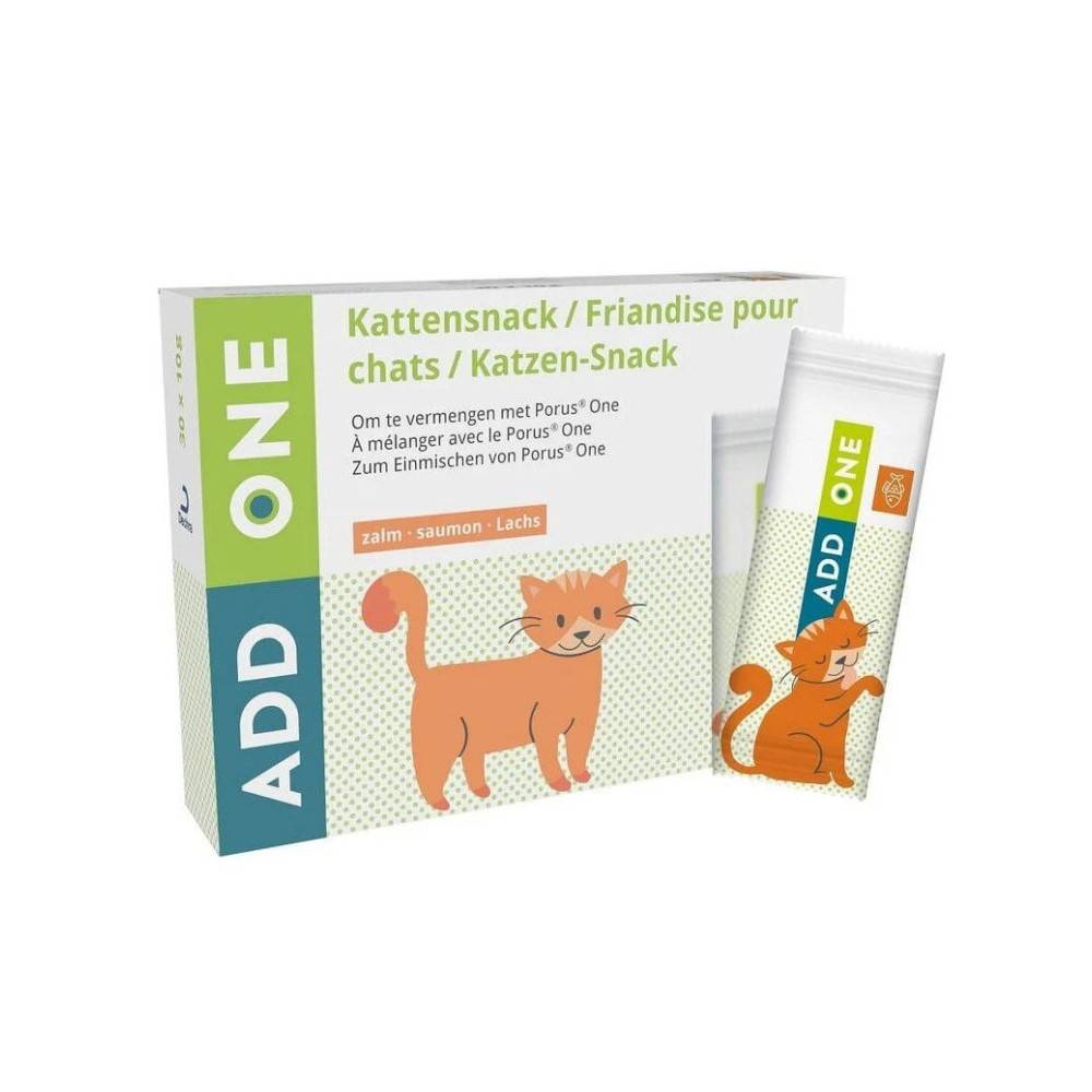 Add One Dechra - Friandise Saumon pour Médicament Chat 30*10 g