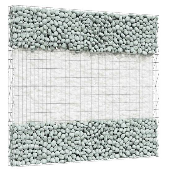 PANGIVO - Pierres de jardin verre blanc 12 x 12 x 12 cm - PANGIVO - Image 3