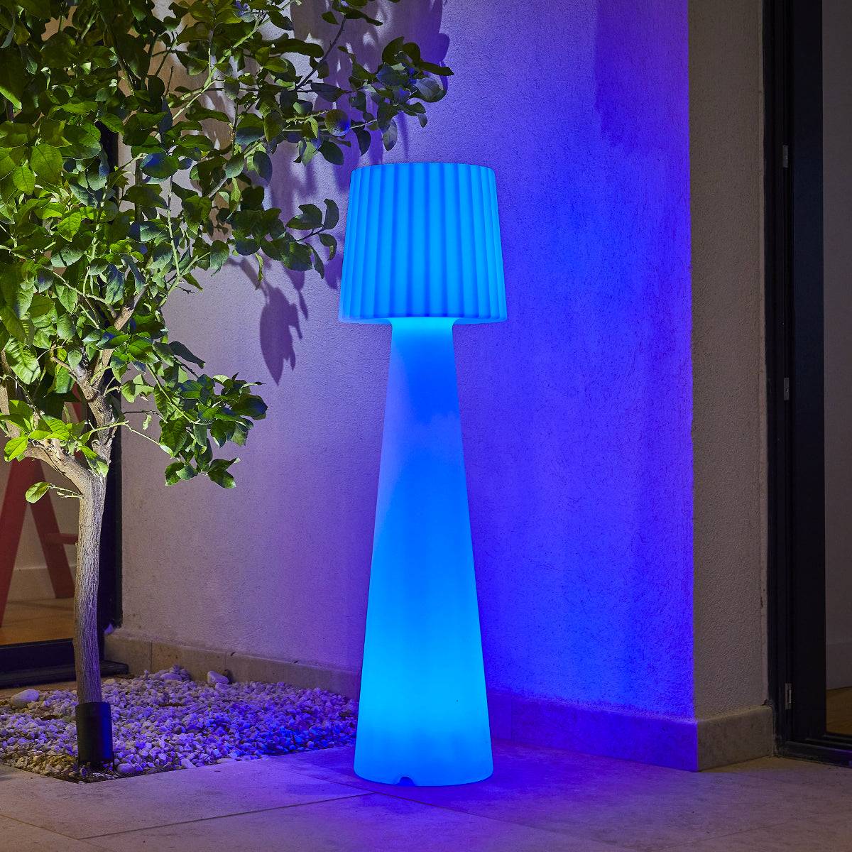Lumisky - Lampadaire d'extérieur sans fil LADY RGB H110cm - Imagen 6