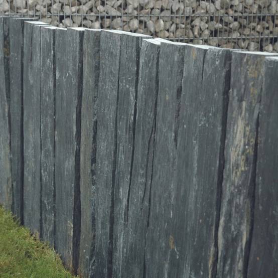 Jardinex - Piquet de schiste 1 m - Noir (Lot de 1) - Jardinex - Imagen 2