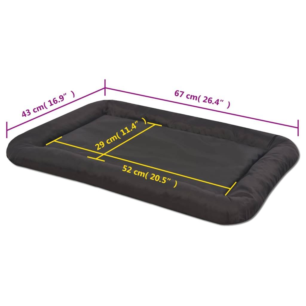 Panier polyester noir  67 x 43 cm  - Prolenta premium p315.9 - Image 5