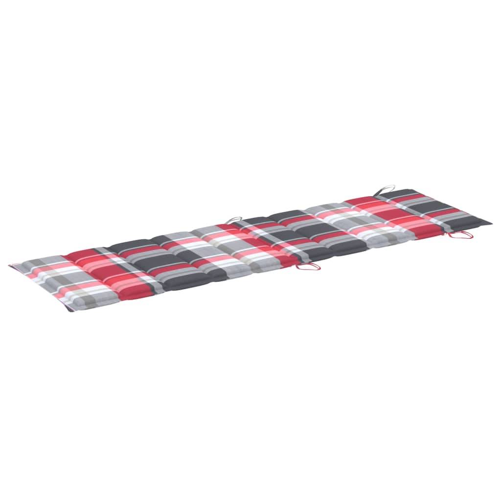Helloshop26 - Lot de 2 transats chaise longue bain de soleil lit de jardin terrasse meuble d'extérieur avec table et coussins acacia solide - Imagen 7