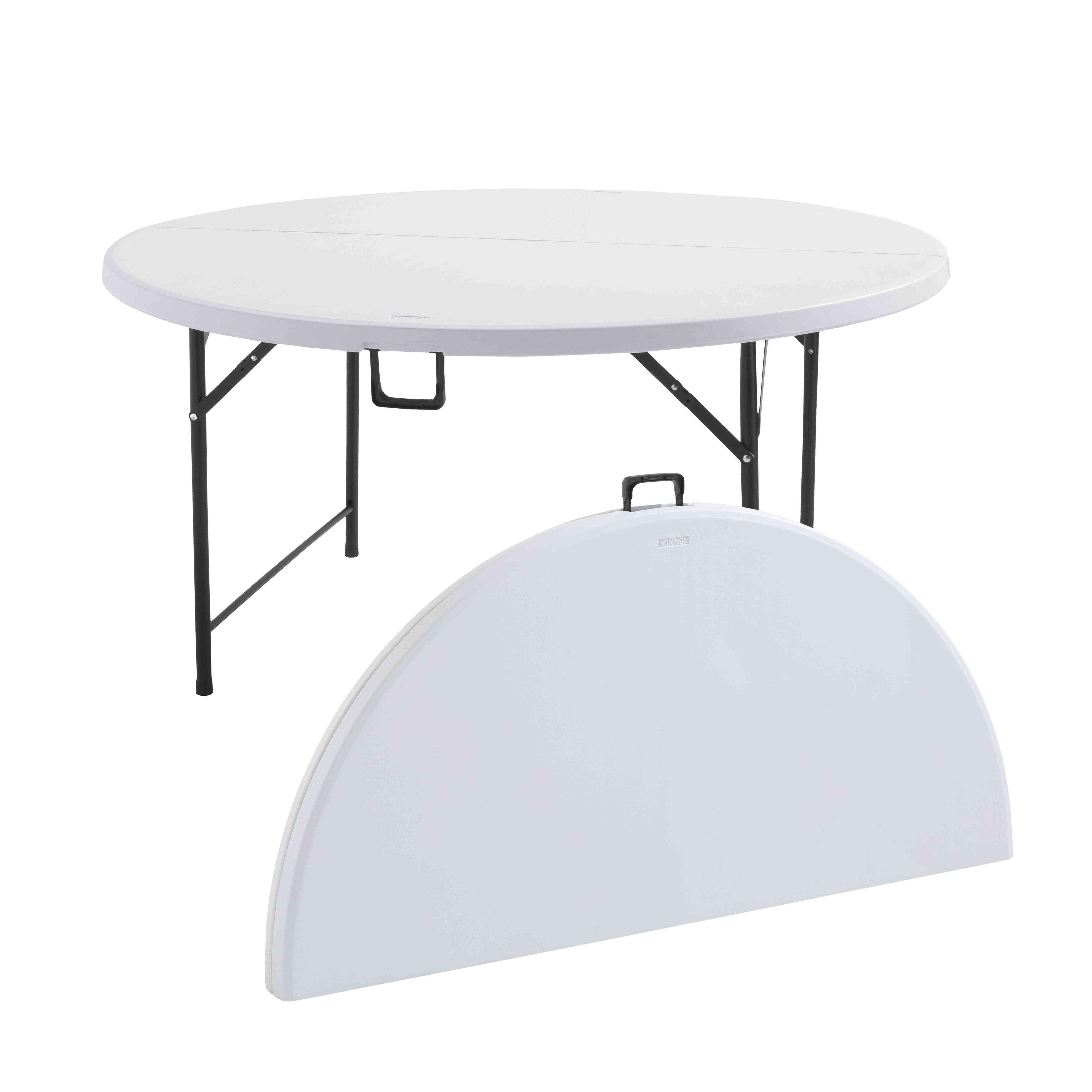 Oviala - Table pliante ronde 8 personnes REKKEM - Oviala - Imagen 1