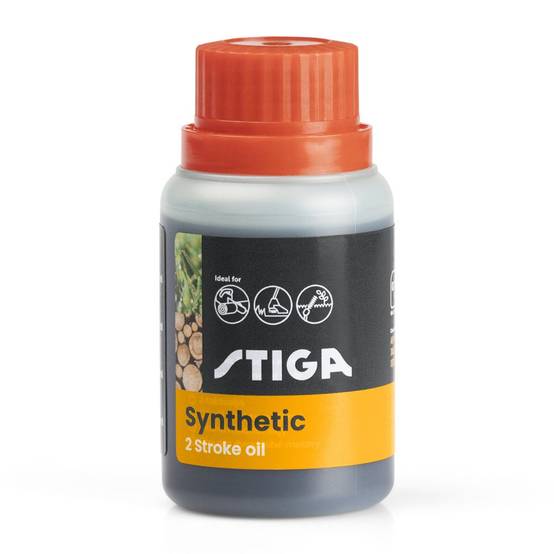 Stiga - Huile 2-Temps 100% synthétique 0.1 litre-STIGA - Image 1