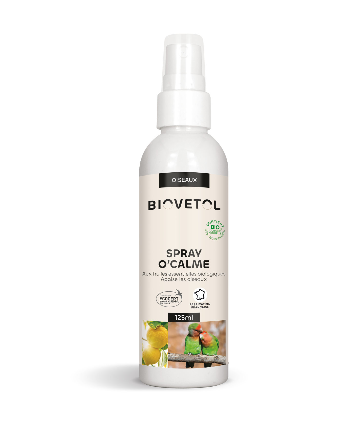 Biovetol - Lotion O'Calme Bio Oiseaux - 125ml - Image 1