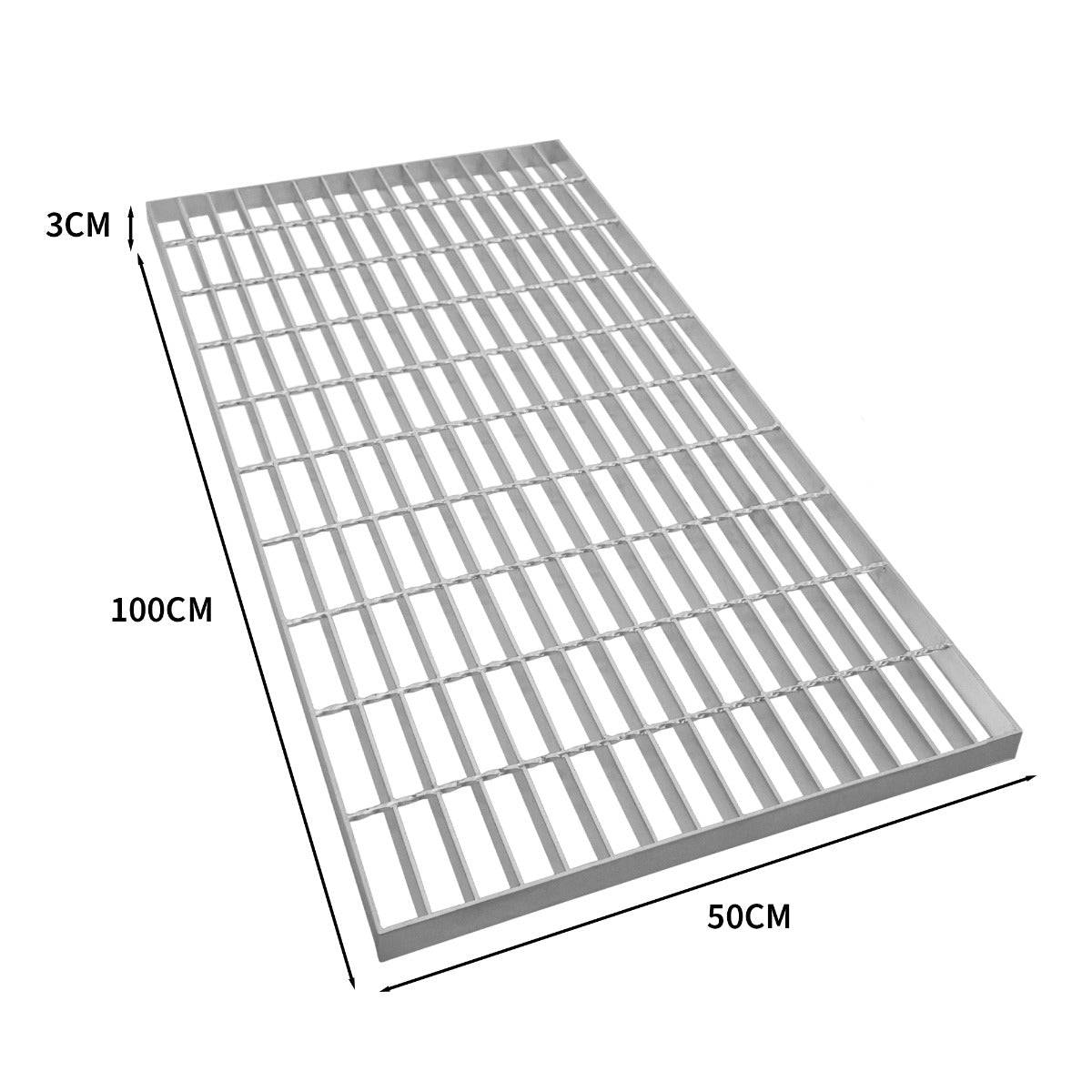 Monstershop - Grille caillebotis en Acier Galvanisé - 1000mm x 500mm - Image 3