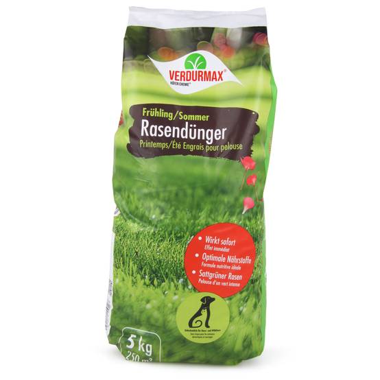 5 kg Engrais pour gazon VERDURMAX® Printemps / Été x 4 - Image 3