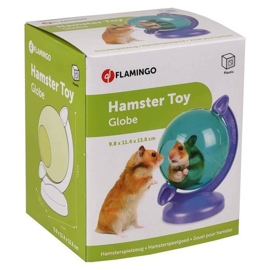 Globe Terrestre vert et violet. jeux pour petit hamsters . - Image 2