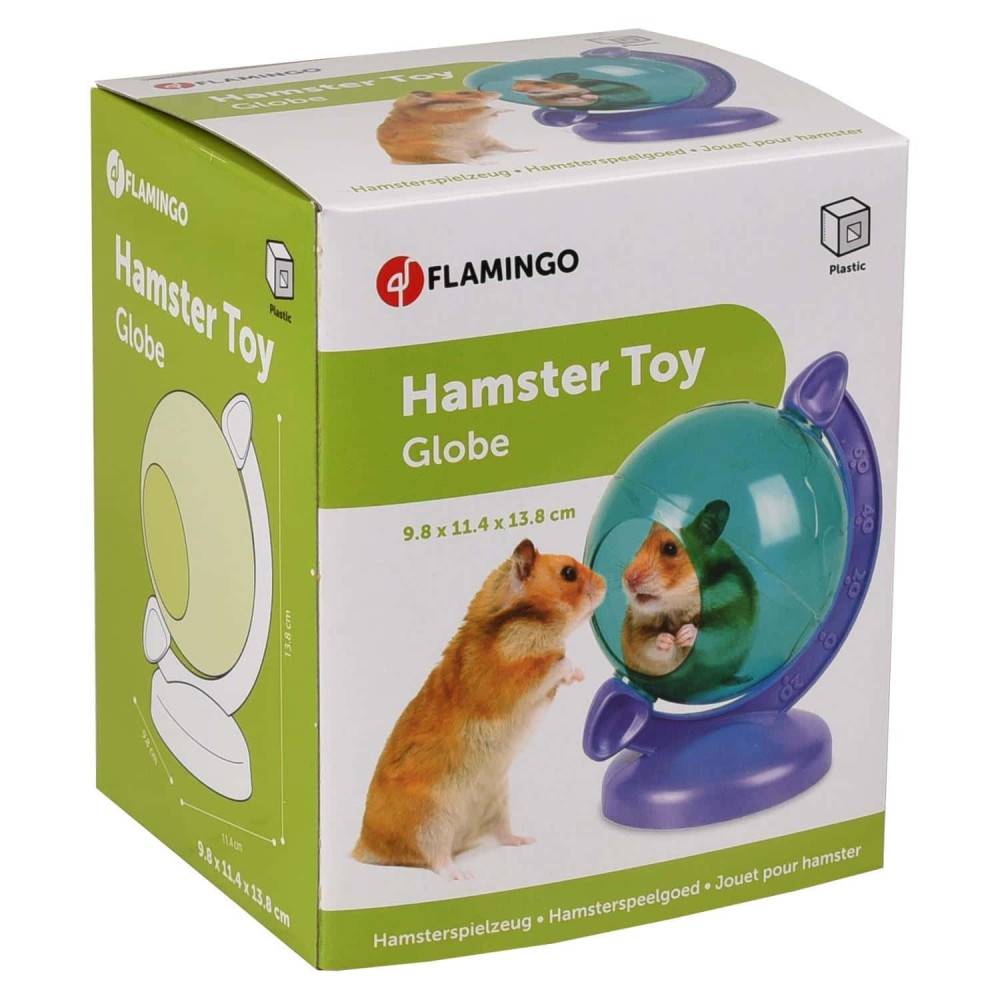 Globe Terrestre vert et violet. jeux pour petit hamsters . - Imagen 2