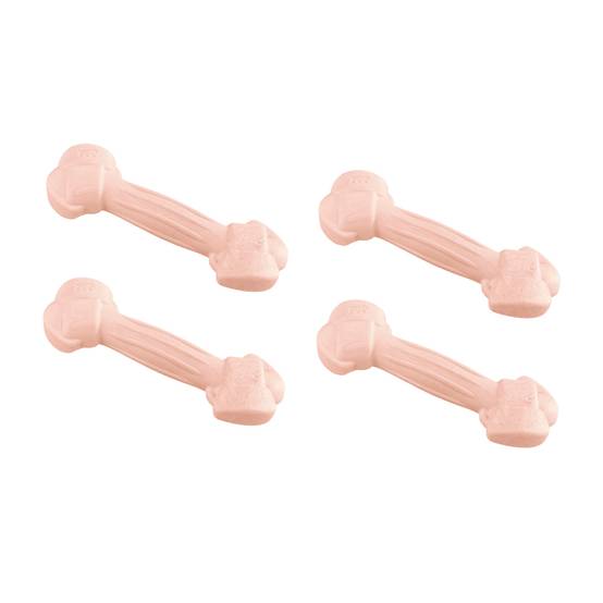 Ferplast - Ferplast GOODBITE NATURAL XS jouet os pour l'hygiène dentaire, saveur de jambon, chien petit (3-5 Kg), naturel, 4 pièces de 15g - Imagen 2