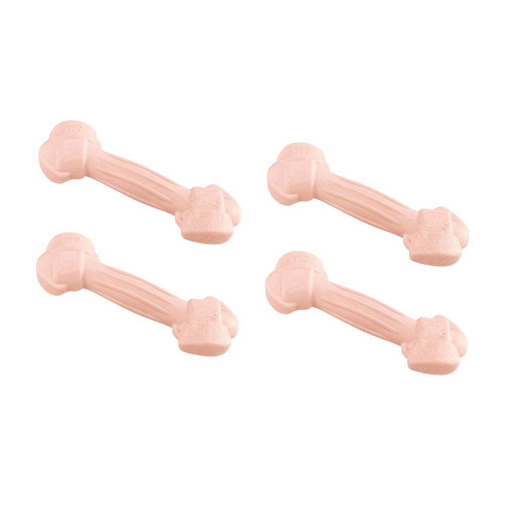 Ferplast - Ferplast GOODBITE NATURAL XS jouet os pour l'hygiène dentaire, saveur de jambon,  chien petit (3-5 Kg), naturel, 4 pièces de 15g - Imagen 2