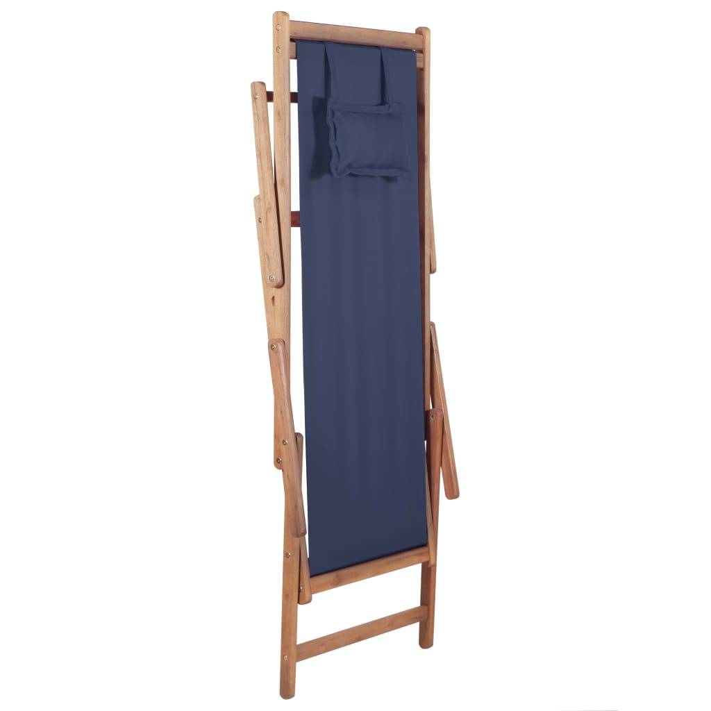 Chaise bois composite 1 places polyester bleu  - Prolenta premium  p345.6 - Image 6