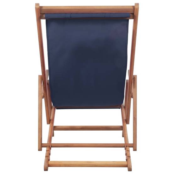 Chaise bois composite 1 places polyester bleu - Prolenta premium p345.6 - Image 4