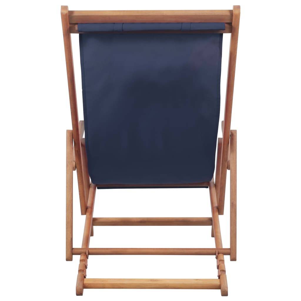 Chaise bois composite 1 places polyester bleu  - Prolenta premium  p345.6 - Image 4
