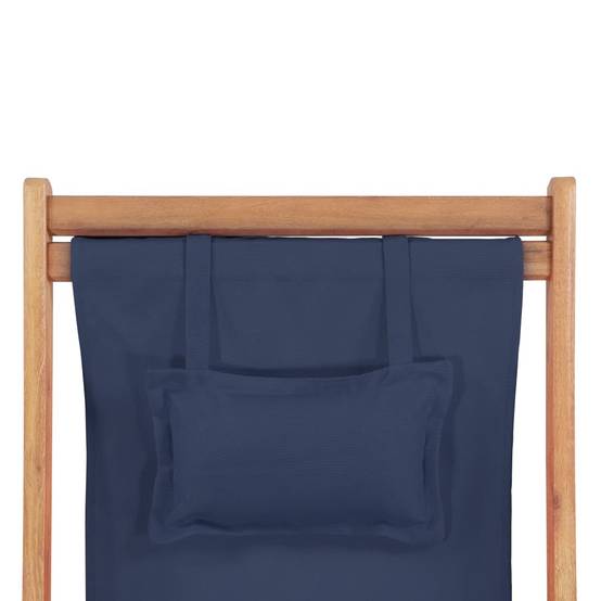 Chaise bois composite 1 places polyester bleu - Prolenta premium p345.6 - Image 7