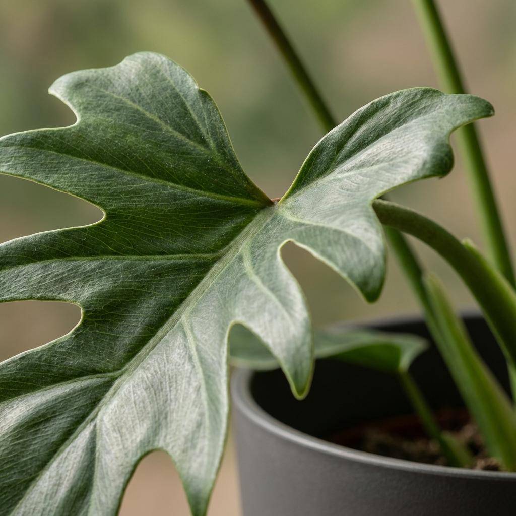 Philodendron Lacerum - Pot de 19cm - Hauteur 65cm - Gris - Plantes d'intérieur - Image 4