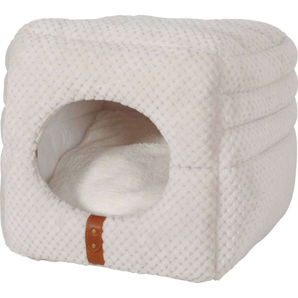 Cube 2 en 1. PALOMA  35 x 35 x 35 cm couleur beige pour chat. - Imagen 1