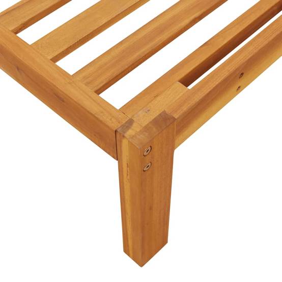 Salon palette de jardin - Salon d'extérieur - Mobilier de jardin 3 pcs bois d'acacia massif-JU822 - Image 7