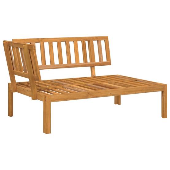 Salon palette de jardin - Salon d'extérieur - Mobilier de jardin 3 pcs bois d'acacia massif-JU822 - Image 3