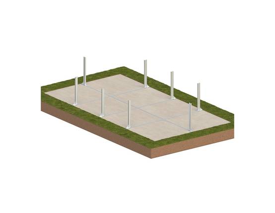 Altanka - Piscine en bois Aqua 7x3.75 - H.1.45 m cadre en métal, sans dalle béton - BAS7308OSPU+SZA - Imagen 7