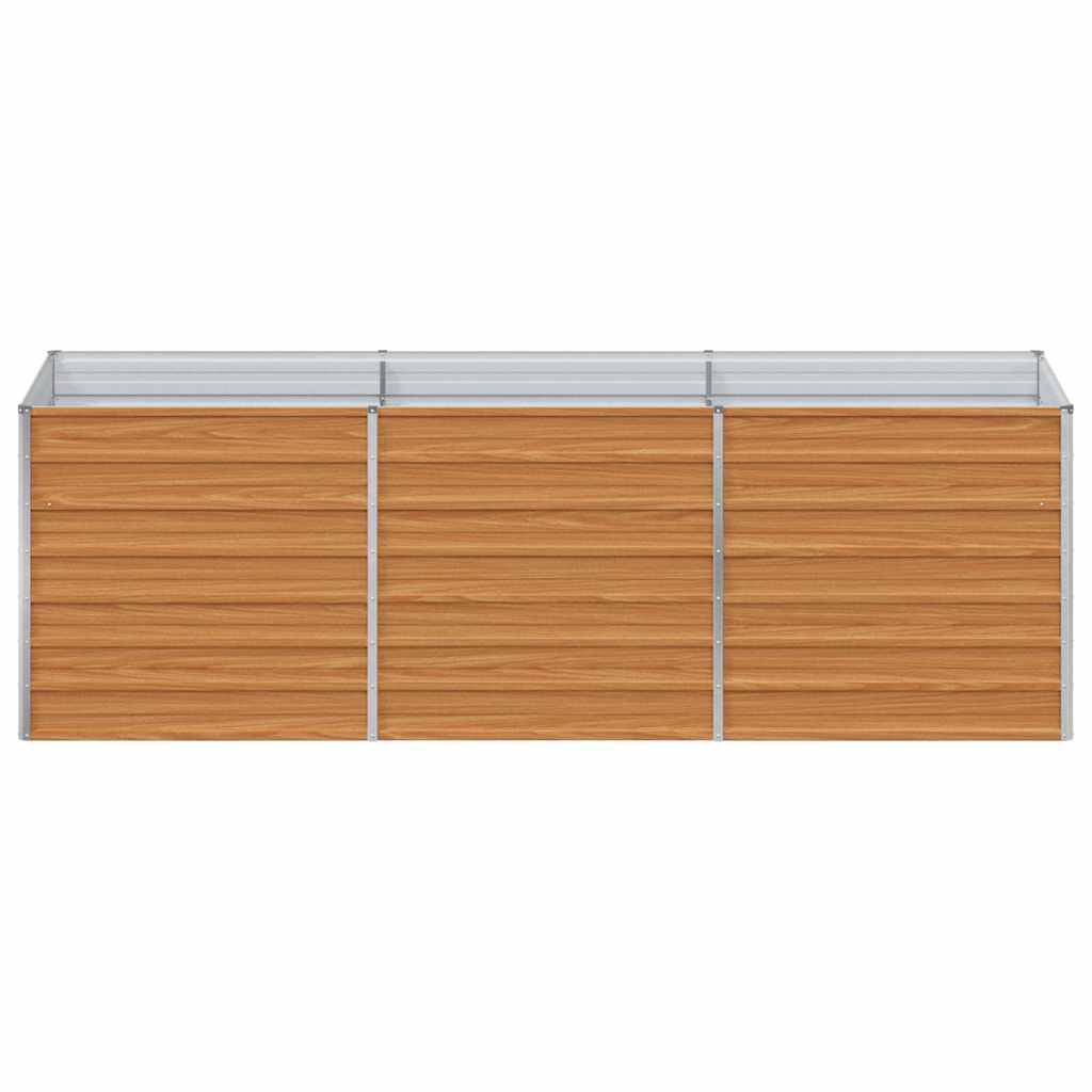 Prolenta Premium - Jardinière acier marron 240 x 80 x 77 cm - Prolenta premium p371.7 - Image 5