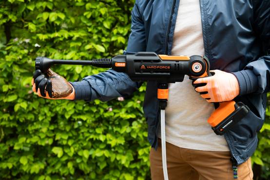 Nettoyeur aquajet 22Bar 20V sans fil avec Batterie Li-Ion 2.5Ah Yard Force LW C02A - Image 5