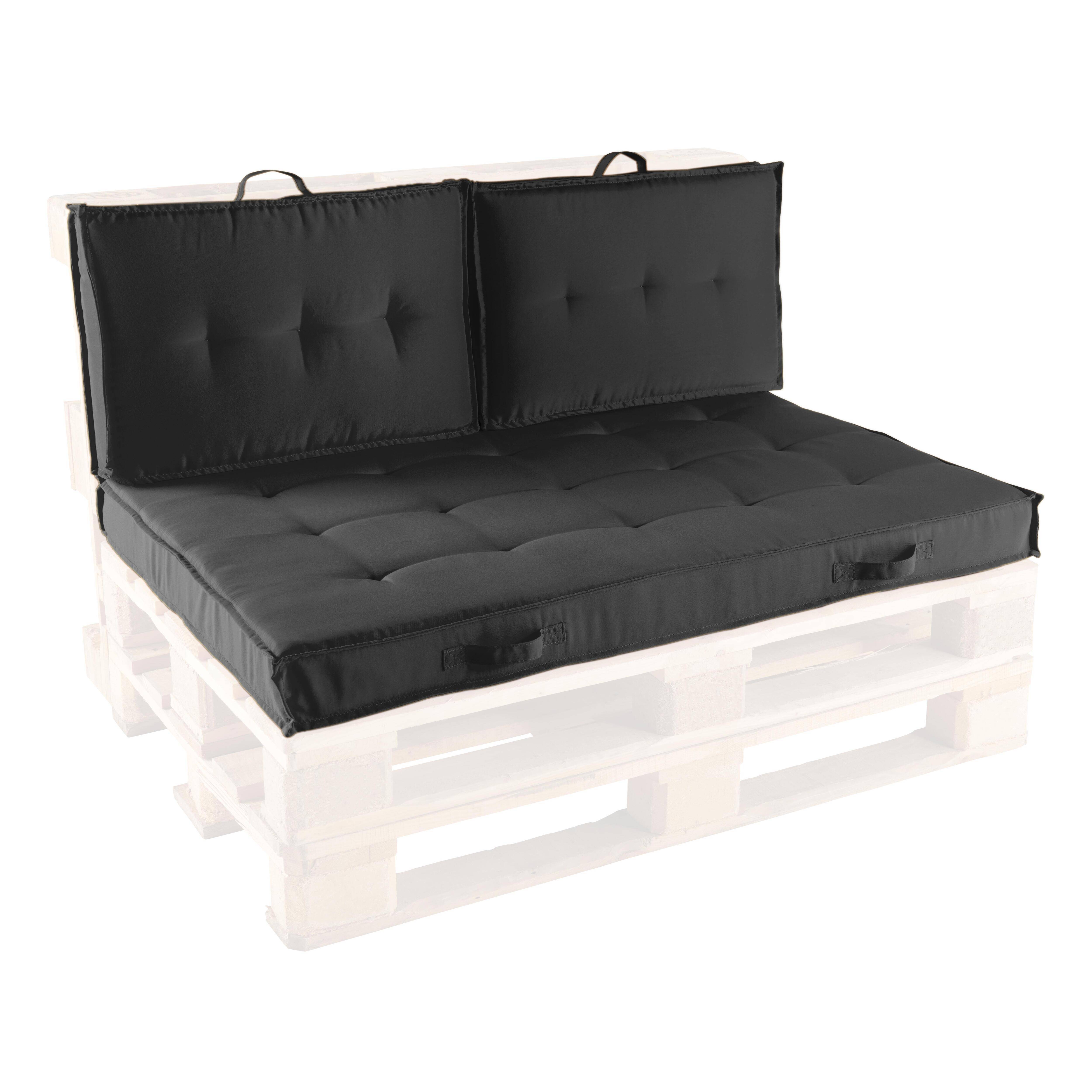 Oviala - Coussins pour palette matelassés gris
Cuzco - Oviala - Image 1