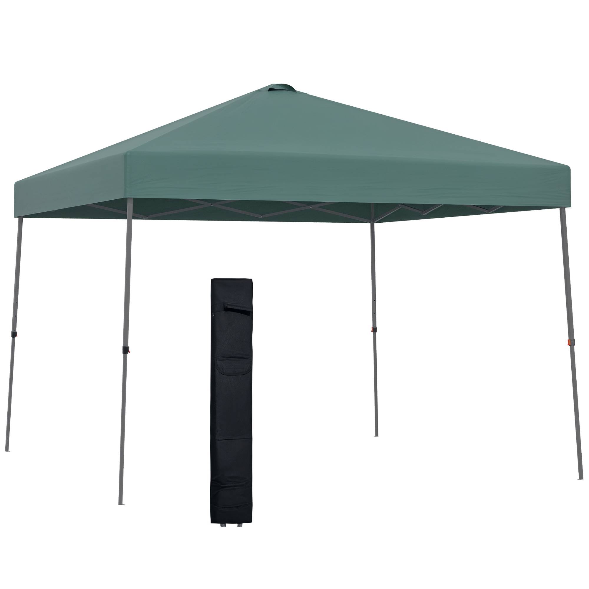 Sans Marque - Tonnelle pliante 3x3m sac roulettes acier étanche fêtes camping verte,Sans Marque - Image 1