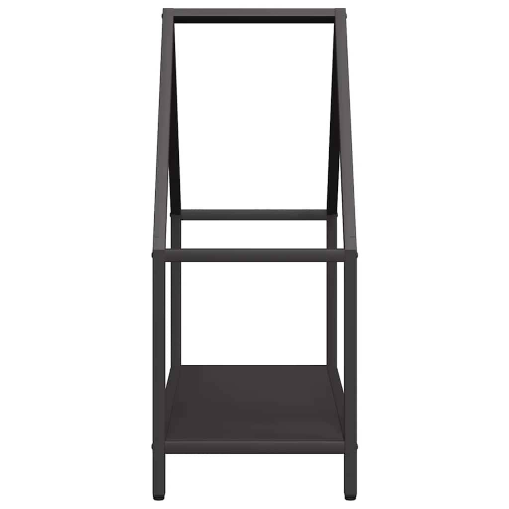 Porte-bûches en acier design pour cheminée intérieure Noir 60x25x60 cm – ComfortXL Outdoor Living - Image 6