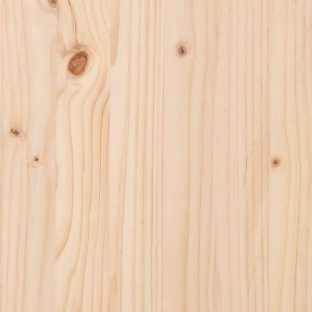 Vidaxl - Lit pour chien 65,5x50,5x28 cm Bois de pin solide vidaXL 820187 - Imagen 6