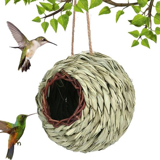 Nichoir sphérique suspendu pour oiseaux DtopbuyAge - Image 2