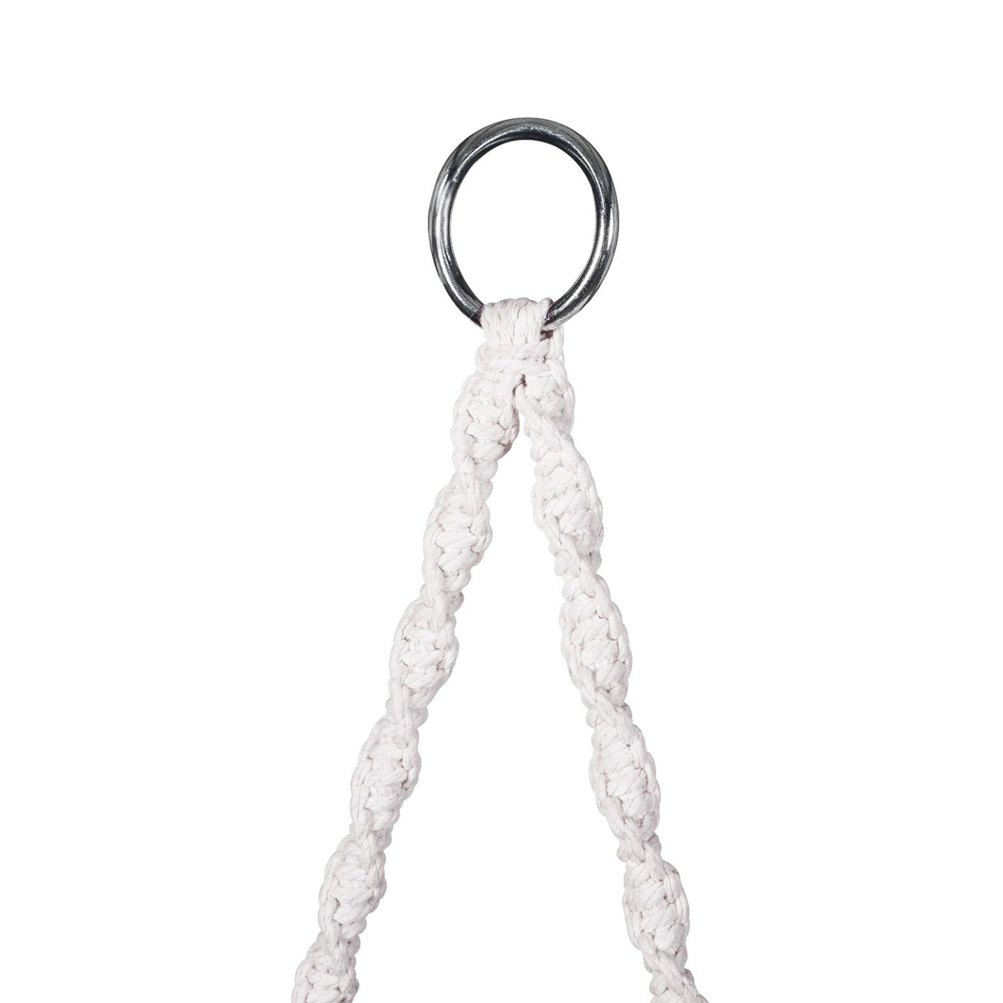 Banc suspendu bohème design macramé balancelle 2 places - Image 5