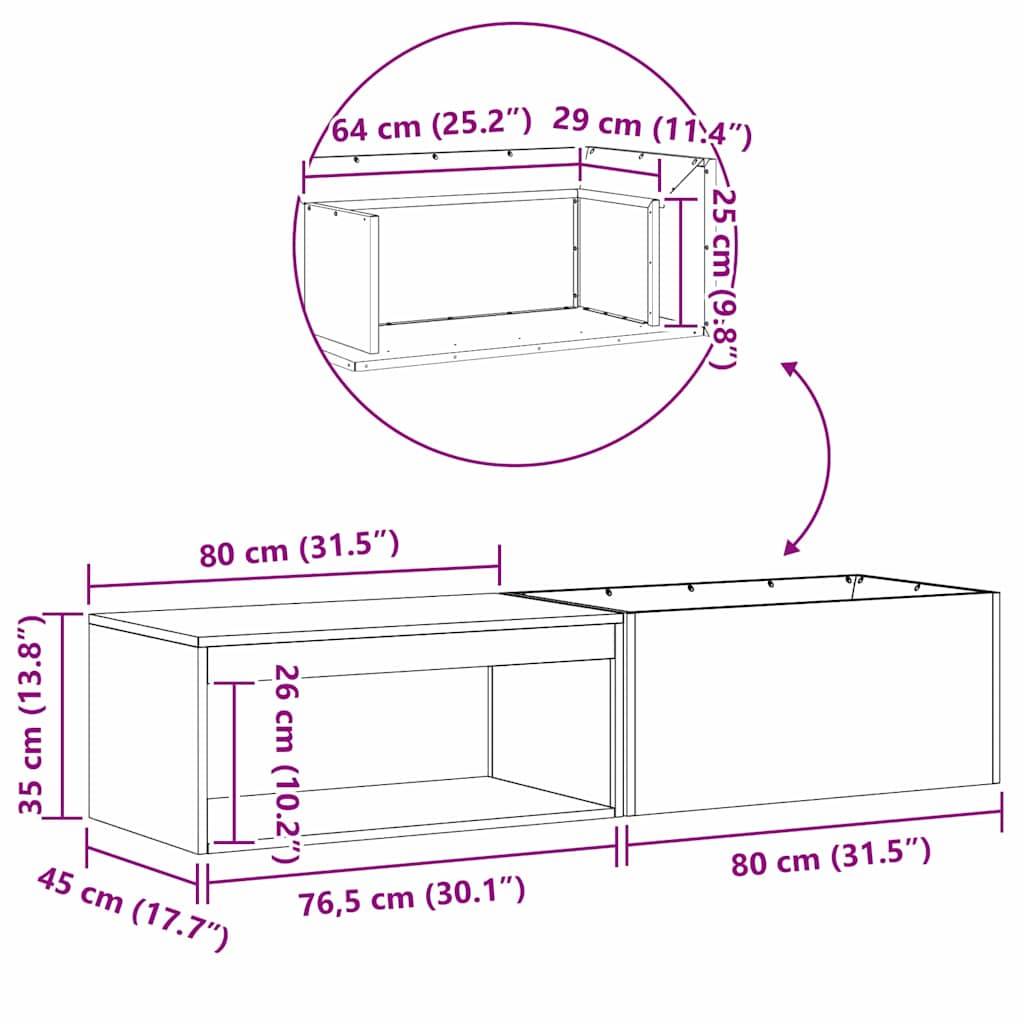 ComfortXL - Brasero rectangulaire Acier avec range-bûches pour jardin terrasse Noir – ComfortXL Outdoor Living - Image 8