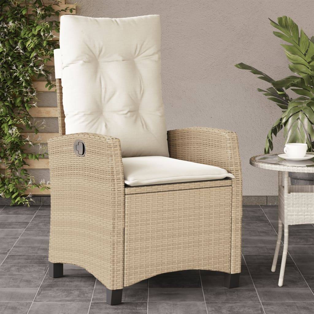 Prolenta Premium - Chaises de jardin rotin beige 57 x 66 x 93 cm - Prolenta premium p381.1 - Image 1