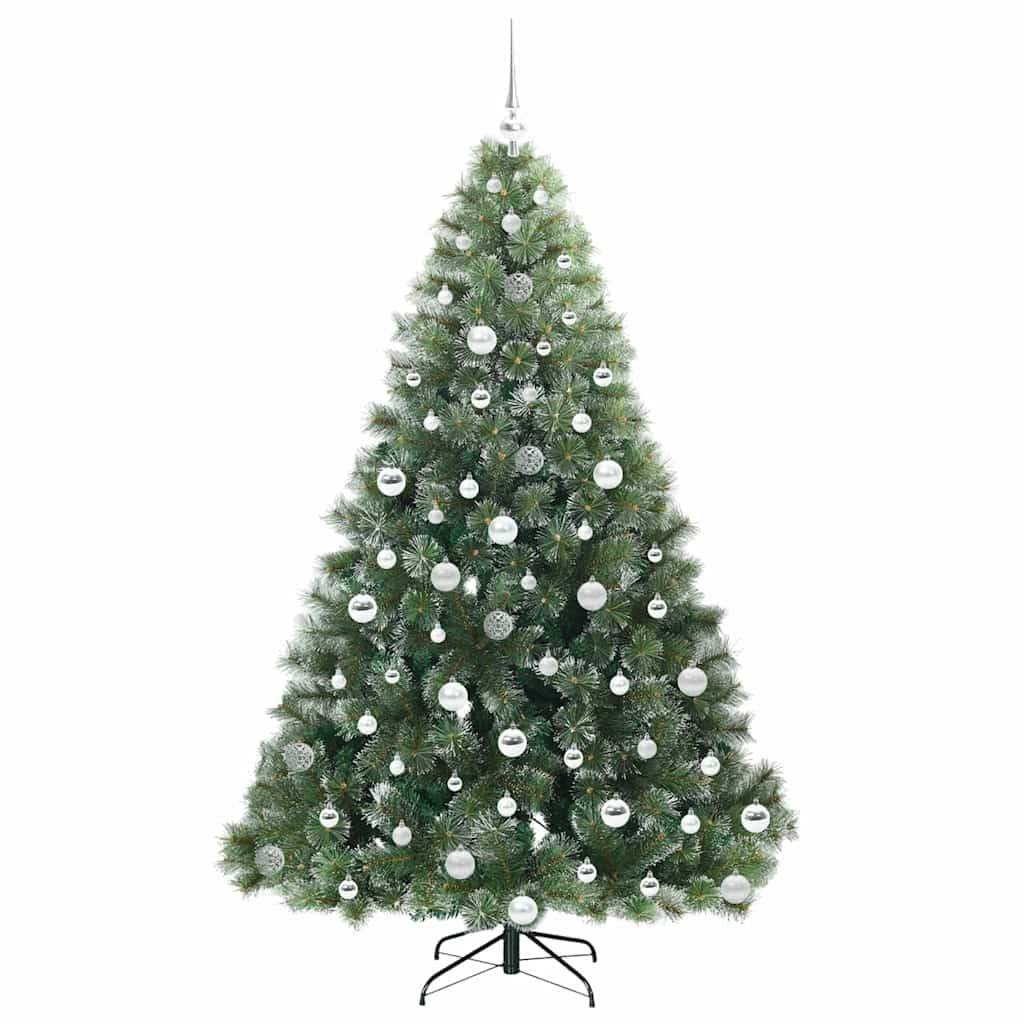 ComfortXL - Sapin de Noël complet lumineux 120 boules Multicolore PE/PVC 180 cm – ComfortXL Outdoor Living - Image 4