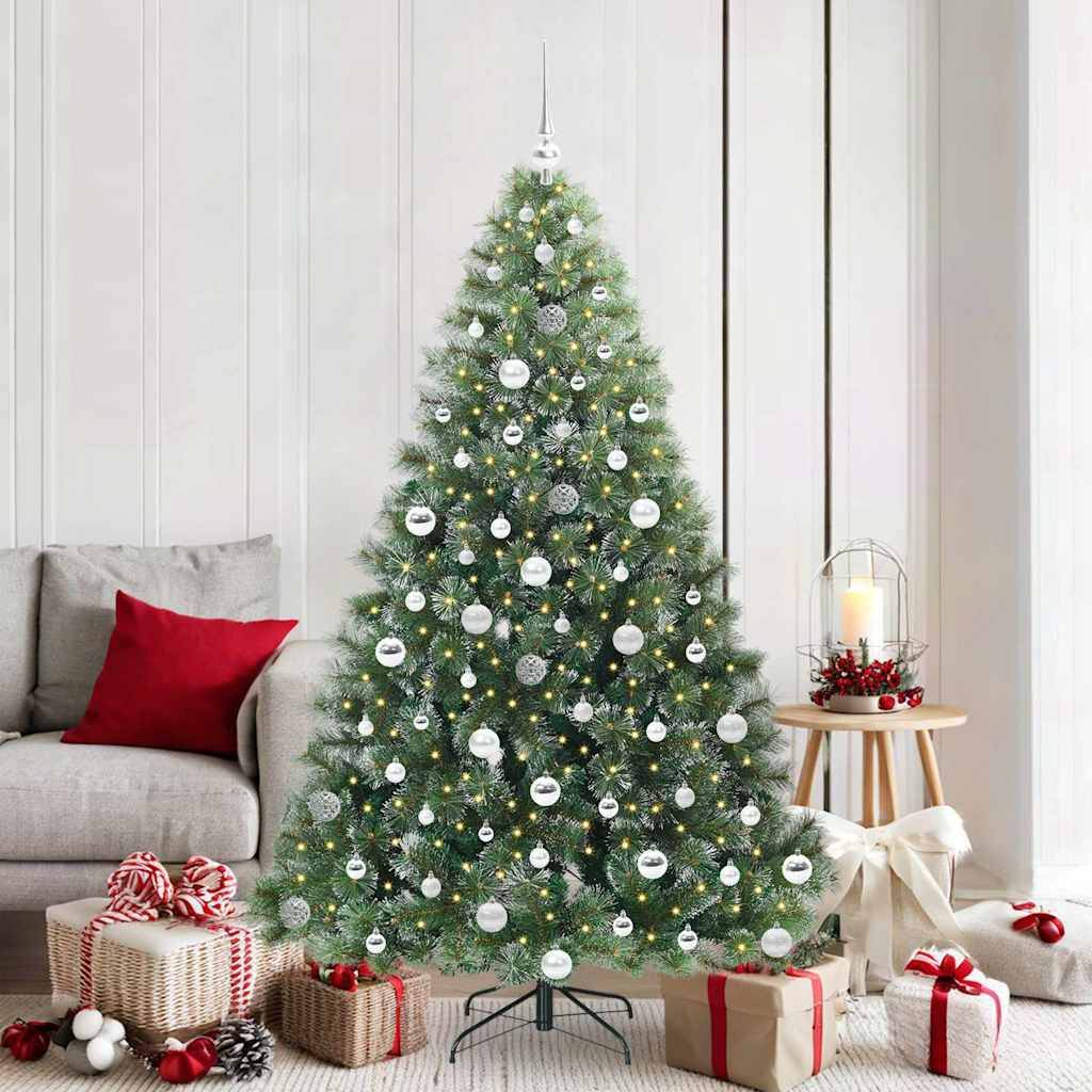 ComfortXL - Sapin de Noël complet lumineux 120 boules Multicolore PE/PVC 180 cm – ComfortXL Outdoor Living