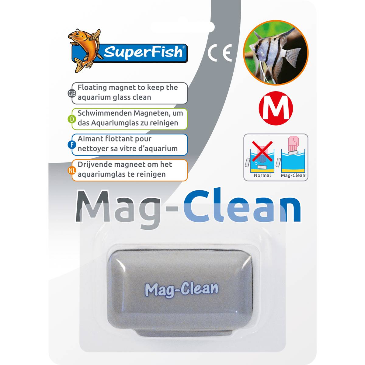 Superfish - Aimant nettoyant algues flottant Mag-Clean Moyen - SUPERFISH