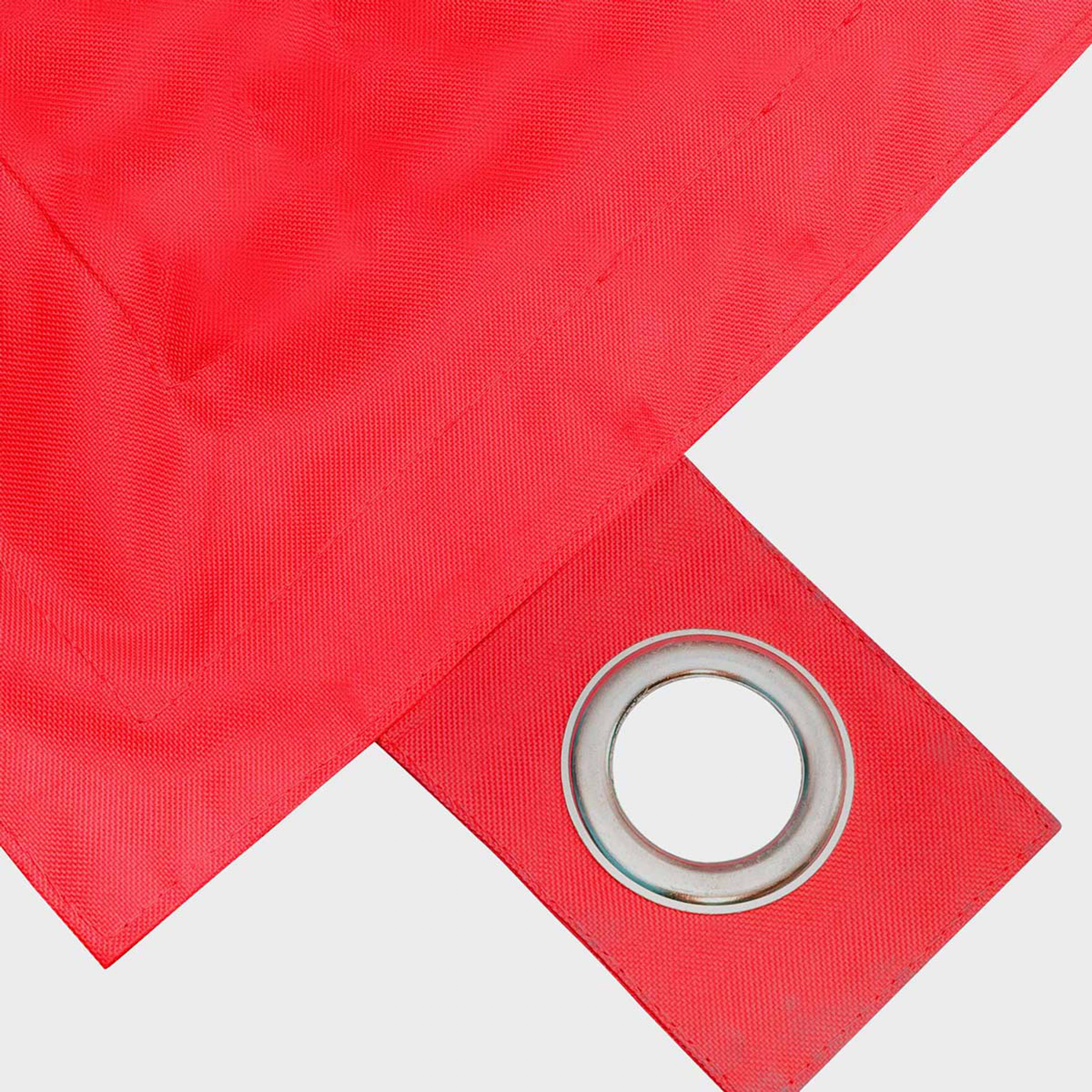 Oviala - Housse vide de pouf de jardin en polyester rouge 140 x 120 cm Solys - Oviala - Imagen 3