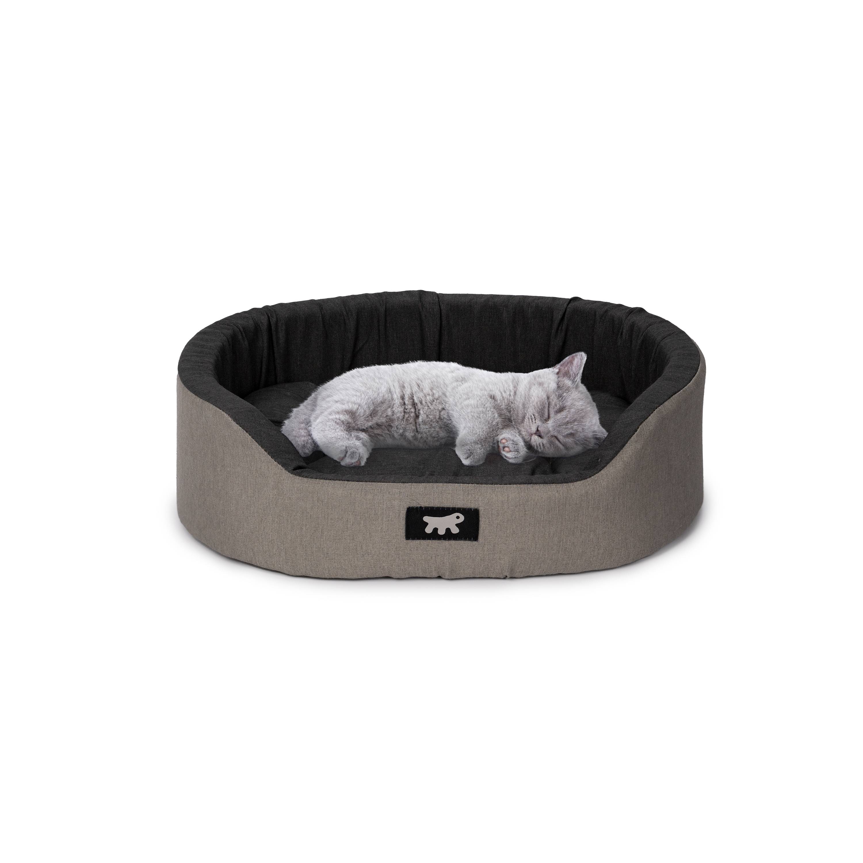 Ferplast - Ferplast Panier Chien Dandy, Coussin Amovible et Lavable, Housse en Coton avec Rembourrage Doux, Idéale Également comme Niche pour Chat, 45 x 35 x H - Imagen 4