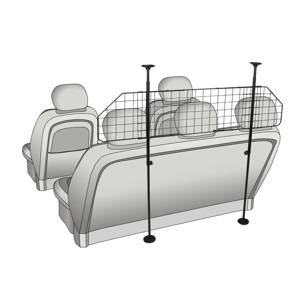 Grille de sécurité pour voiture Hula pour chien. - Imagen 6