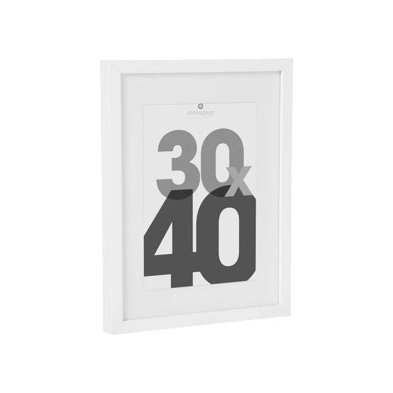 Atmosphera - Cadre photo bois "Eva" blanc 30x40cm - Atmosphera Créateur d'intérieur - Image 3