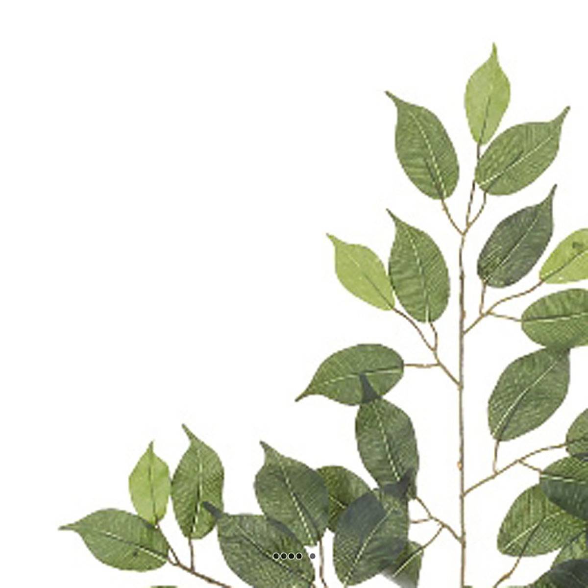 Artificielles - Branche de ficus artificiel H 55 cm 3 ramures - Imagen 3