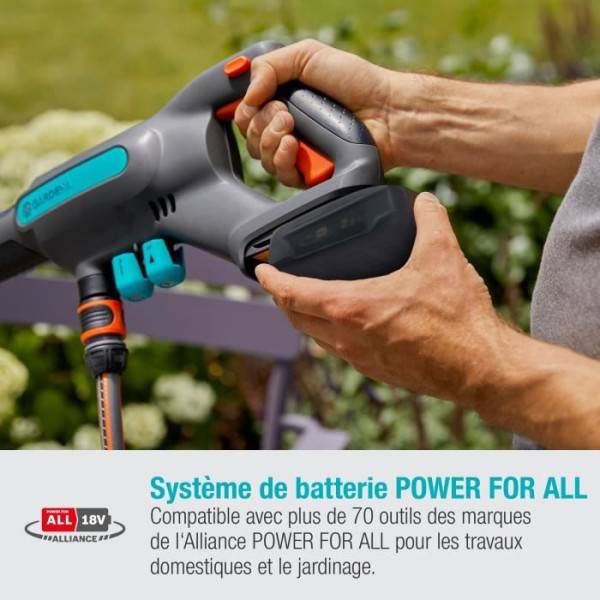 Gardena - Nettoyeur moyenne pression AquaClean 24/18V P4A Gardena - Imagen 4