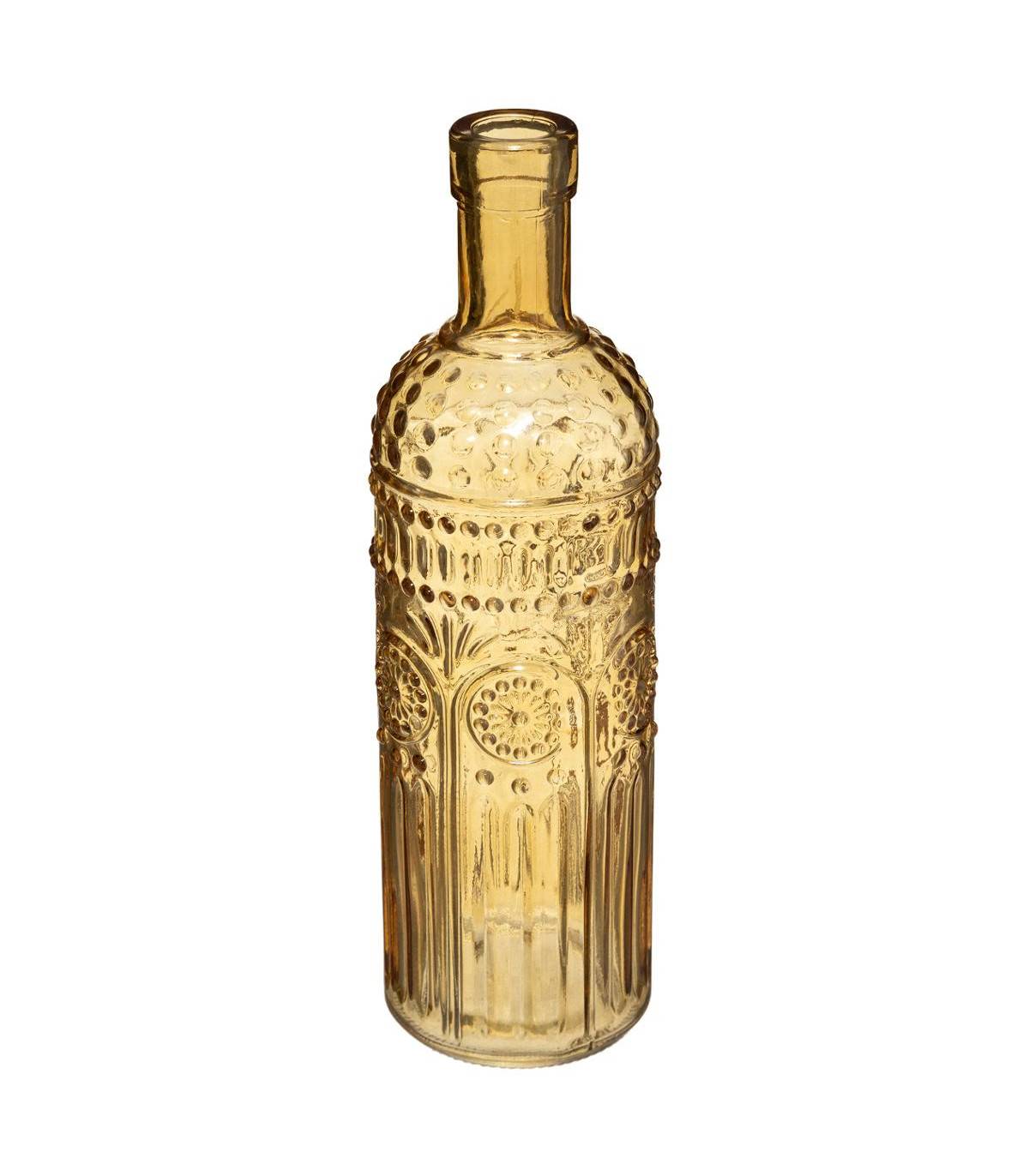 Lot de 3 Vases Bouteille en Verre coloré H 24,5 cm - Imagen 5
