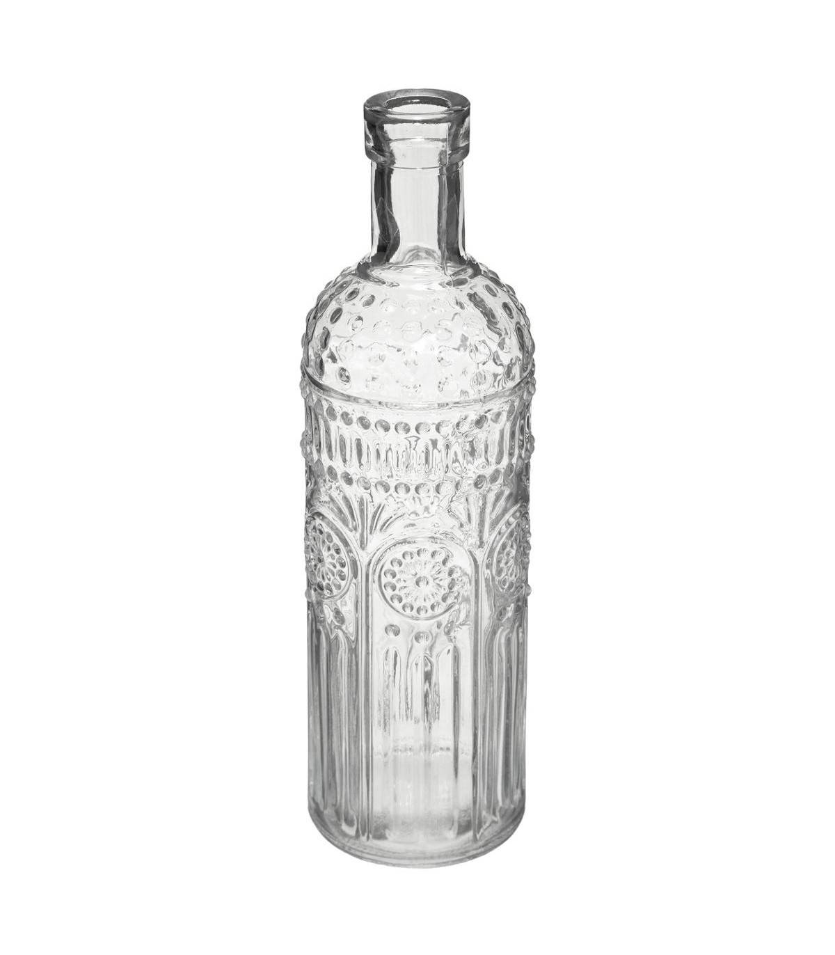 Lot de 3 Vases Bouteille en Verre coloré H 24,5 cm - Imagen 4